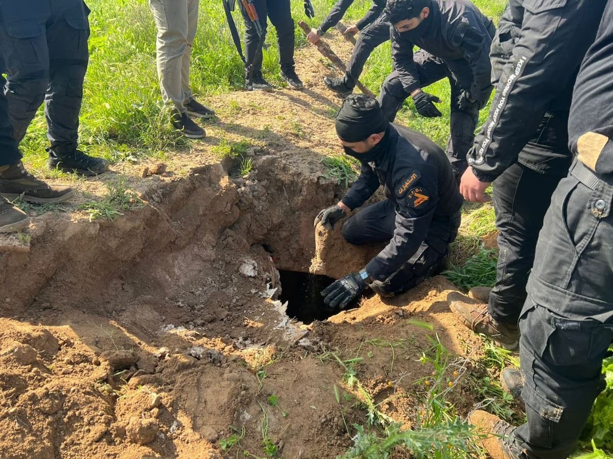 The Popular Mobilization Forces destroy an ISIS terrorist tunnel network in a surprise operation in Kirkuk
