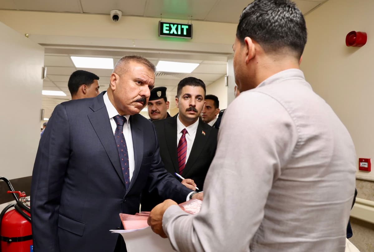 A field visit by the Minister of Interior reveals the state of healthcare services within the security force