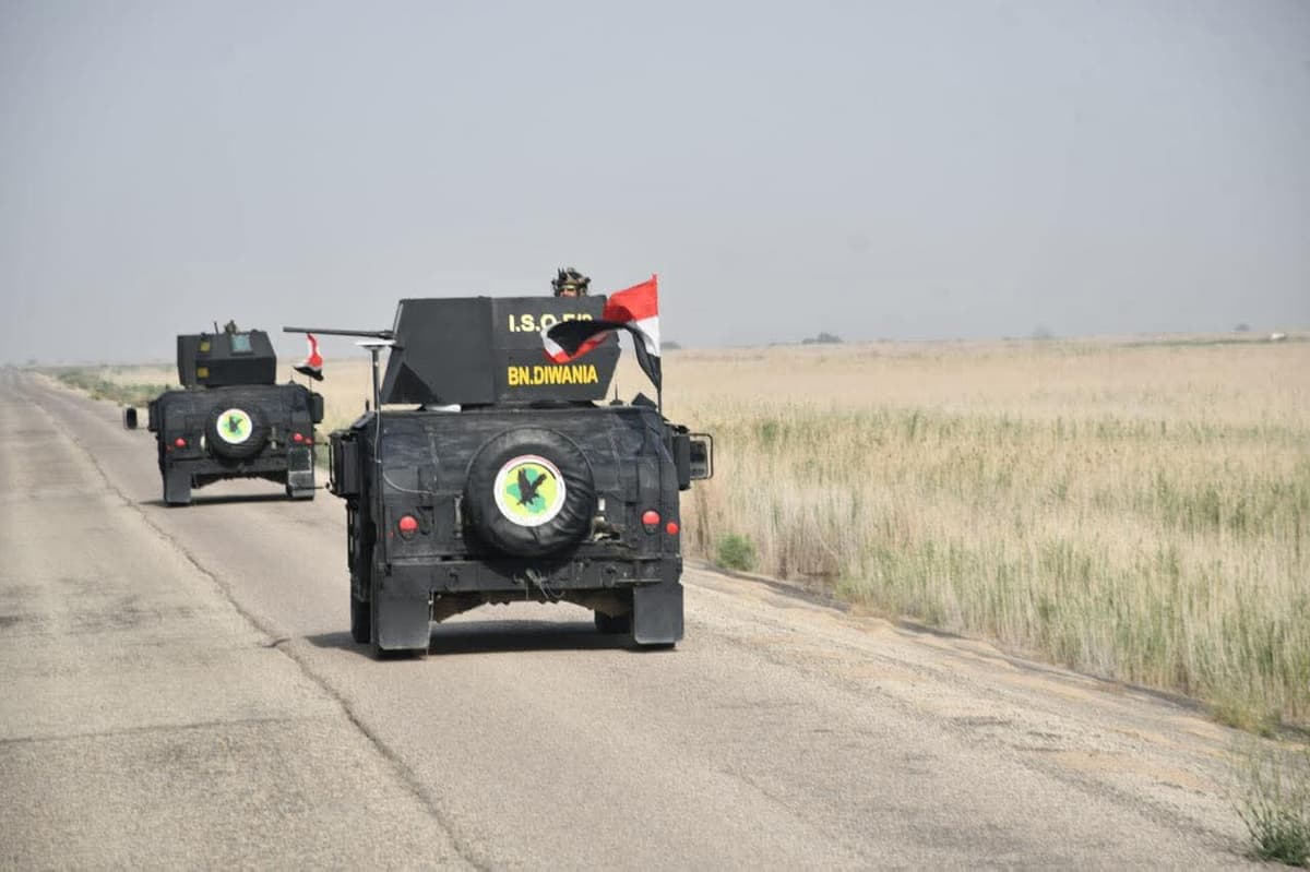 Iraqi Counter Terrorism Service Arrests a Drug Dealer and Conducts Security Reconnaissance Operations in Several Areas